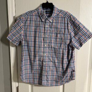 Nautica Men's Classic Fit Short Sleeve Shirt Button Down XL